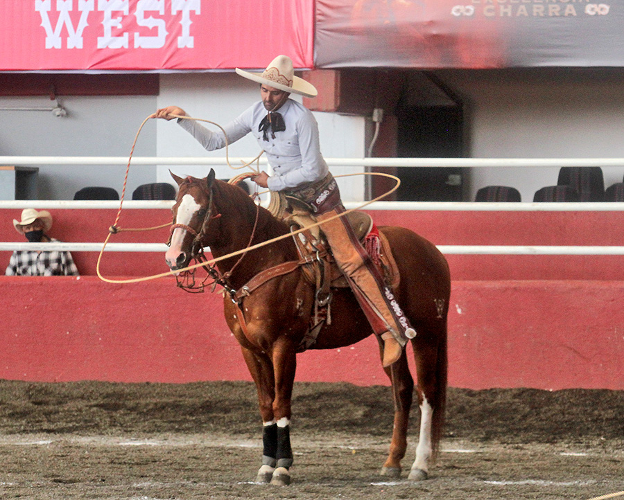 Francisco Cerón fue el mejor elemento de Rancho San Martín al conseguir 142 puntos en sus tres suertes